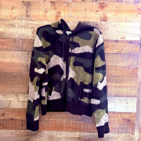 Anatomie Ciara Hoodie Jacket In Cozy 3D Camouflage Print - Picture 3 of 11